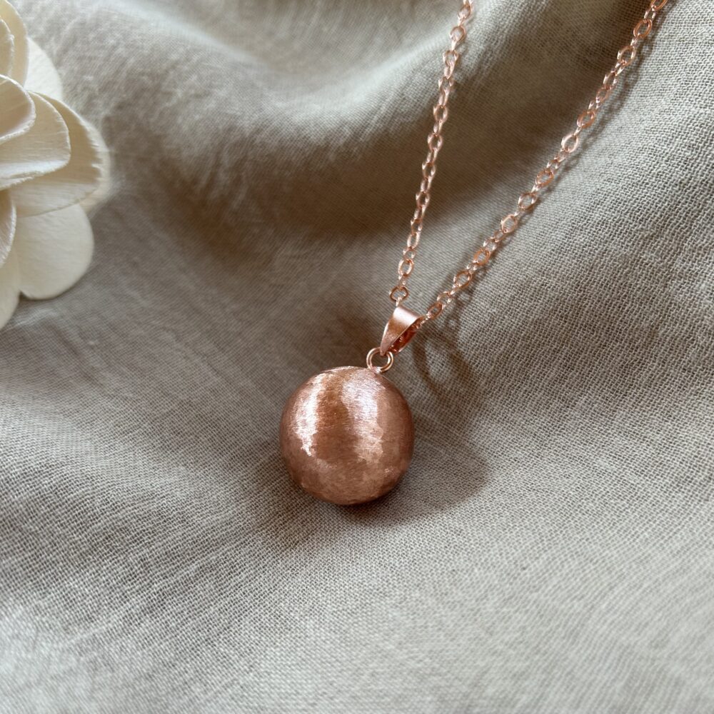CUI llamador de ángeles oro rosa