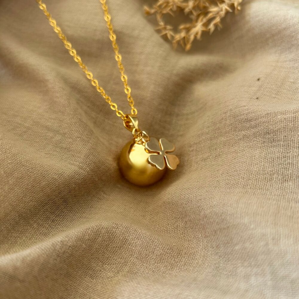 llamador de ángeles de oro Félicie - Imagen 2