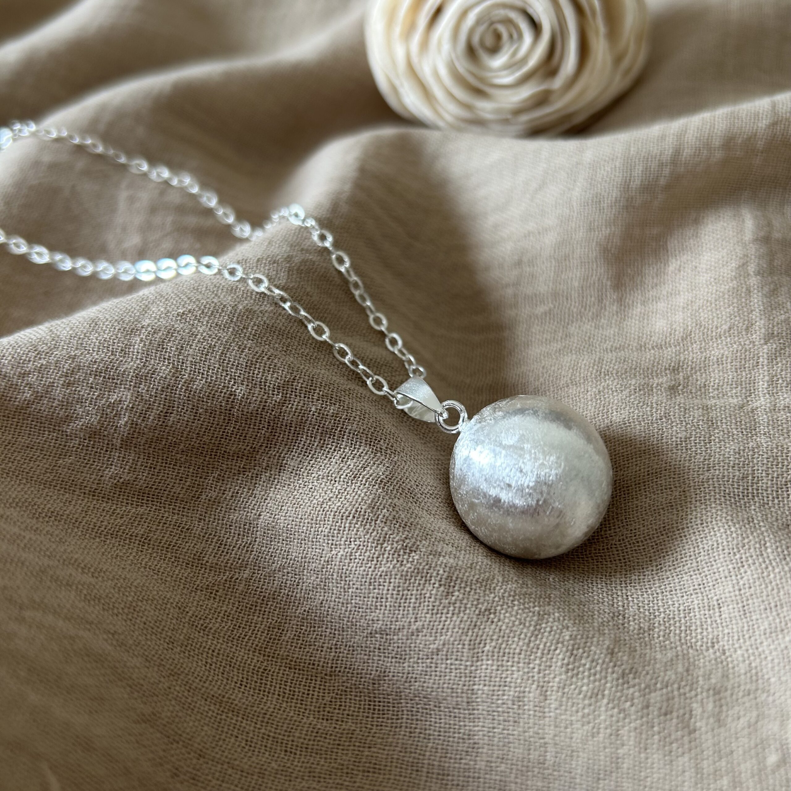 llamador de ángeles plata Auriane