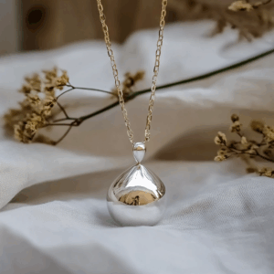bola de grossesse en argent