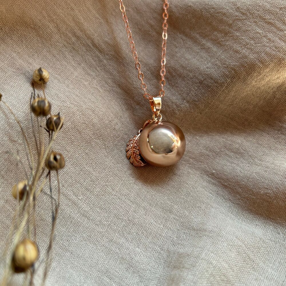 bola de grossesse or rose Elya