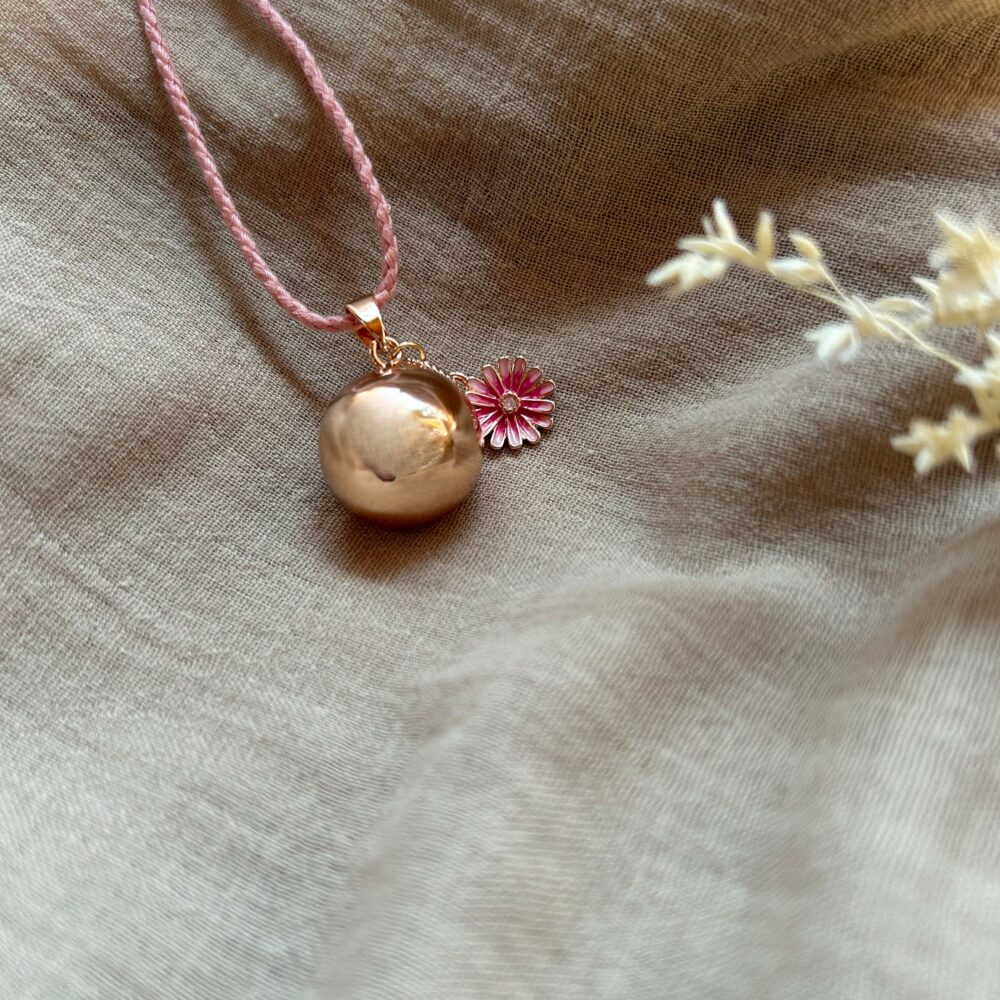 bola de grossesse or rose romy codon rose