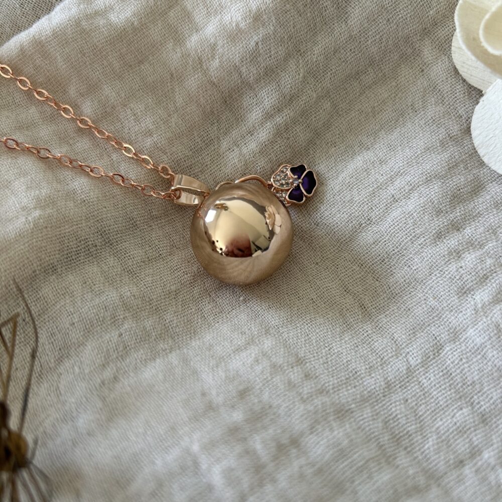 bola de grossesse or rose maud