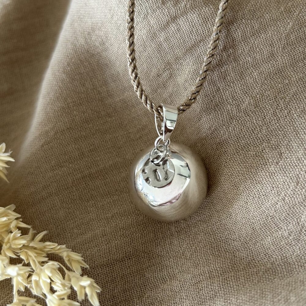 Chiama angeli Isolde in argento con cordone - immagine 3