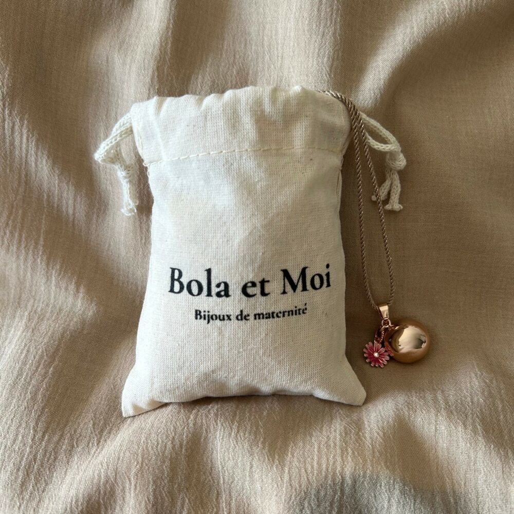 Chiama angeli Romy in oro rosa con cordoncino - immagine 4