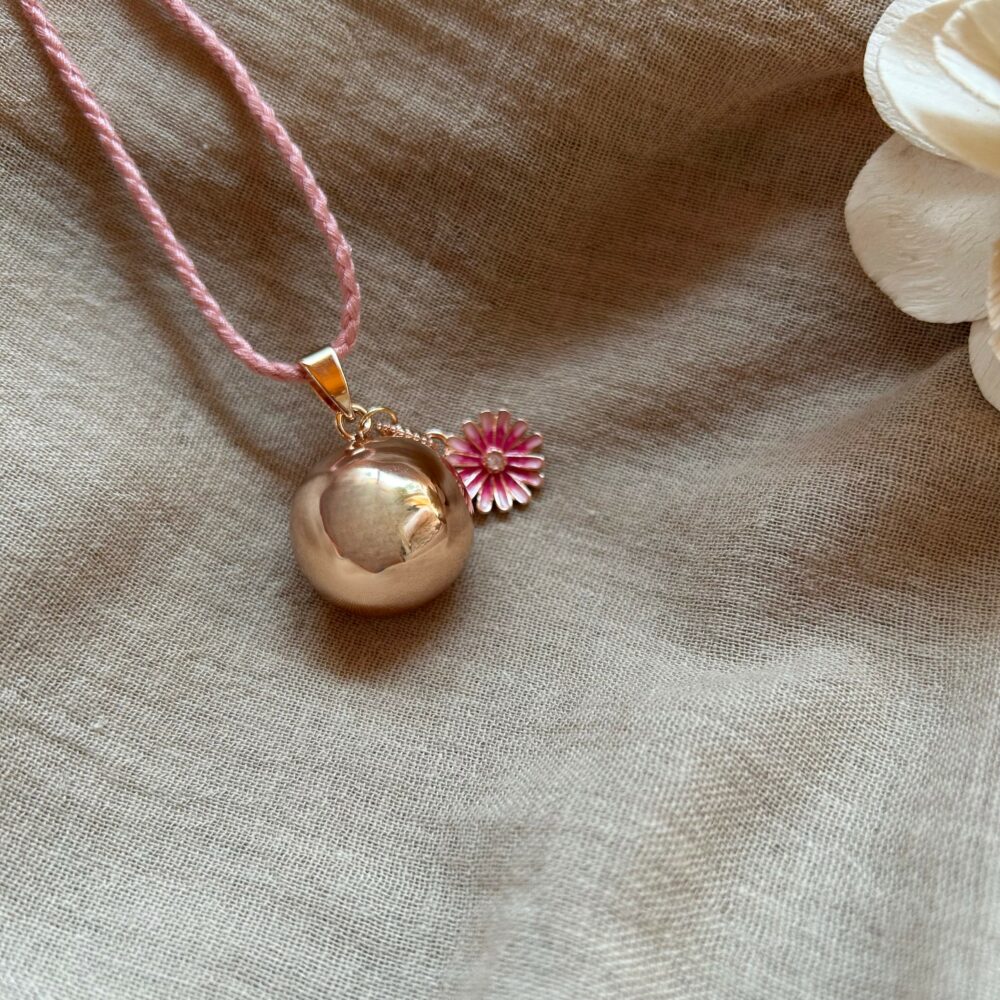 bola de grossesse or rose romy codon rose