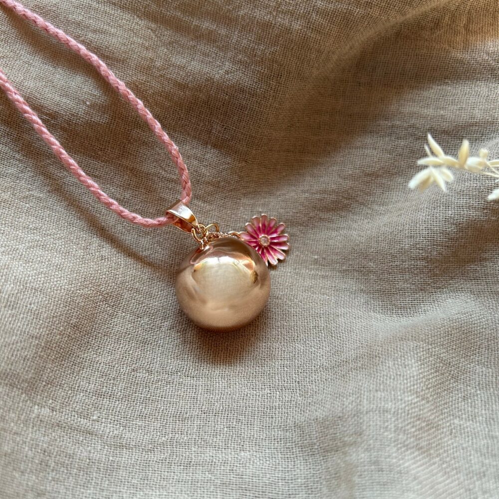 bola de grossesse or rose romy codon rose