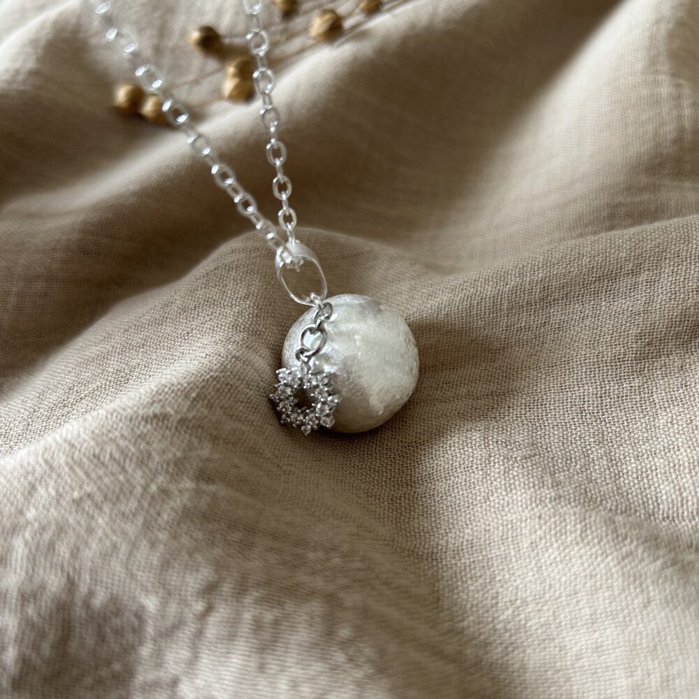 Bola de grossesse argent Stella – Image 3