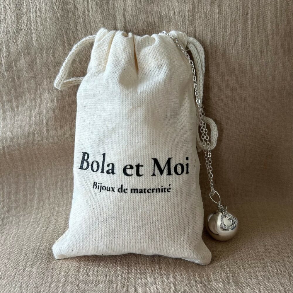 Bola de grossesse argent Lola – Image 3
