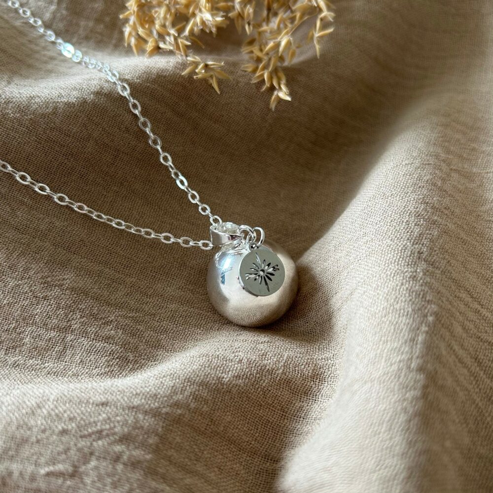 Bola de grossesse argent Alice – Image 2